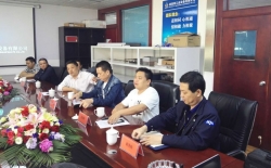 漢壽縣孫金平縣長帶隊赴深圳市耐美特公司實地考察！