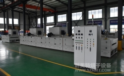 熱烈祝賀威海光威集團(tuán)有限責(zé)任公司與耐美特集團(tuán)上海分公司成功簽約1臺纖維材料，先預(yù)熱再浸膠再固化預(yù)熱固化隧道爐35萬元！